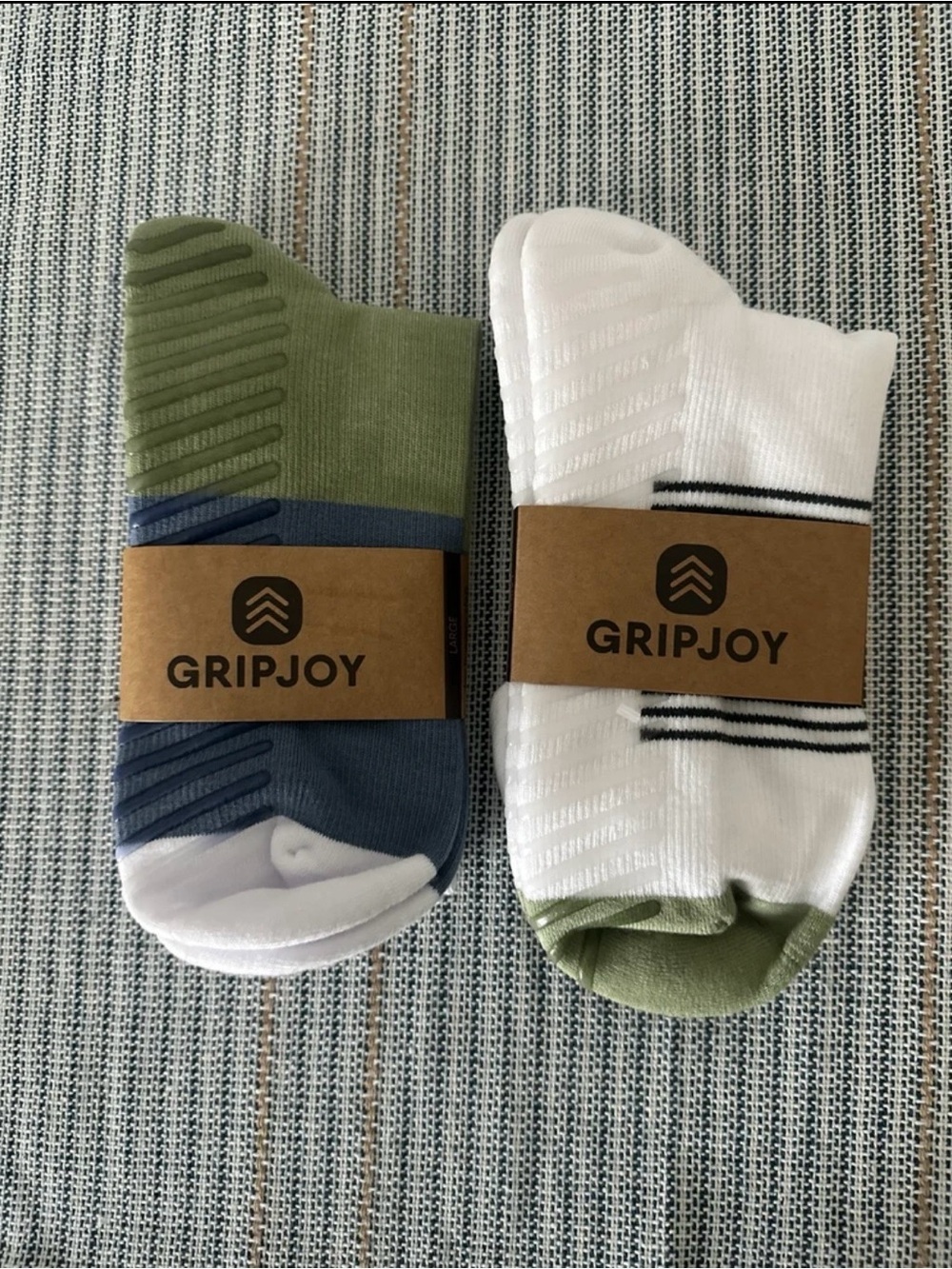 Grippy compression socks size large